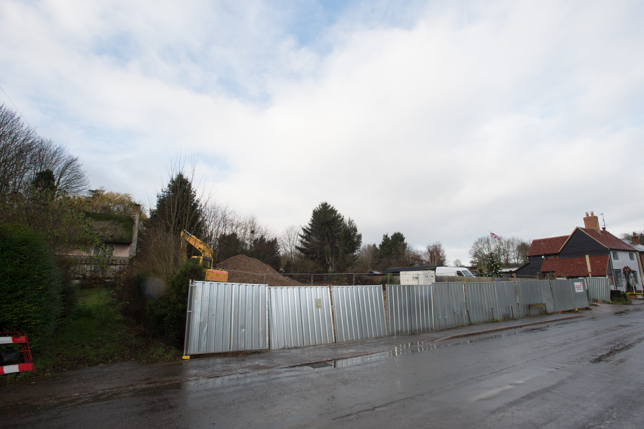 Four New Build Houses Finished In Hare Street Hertfordshire