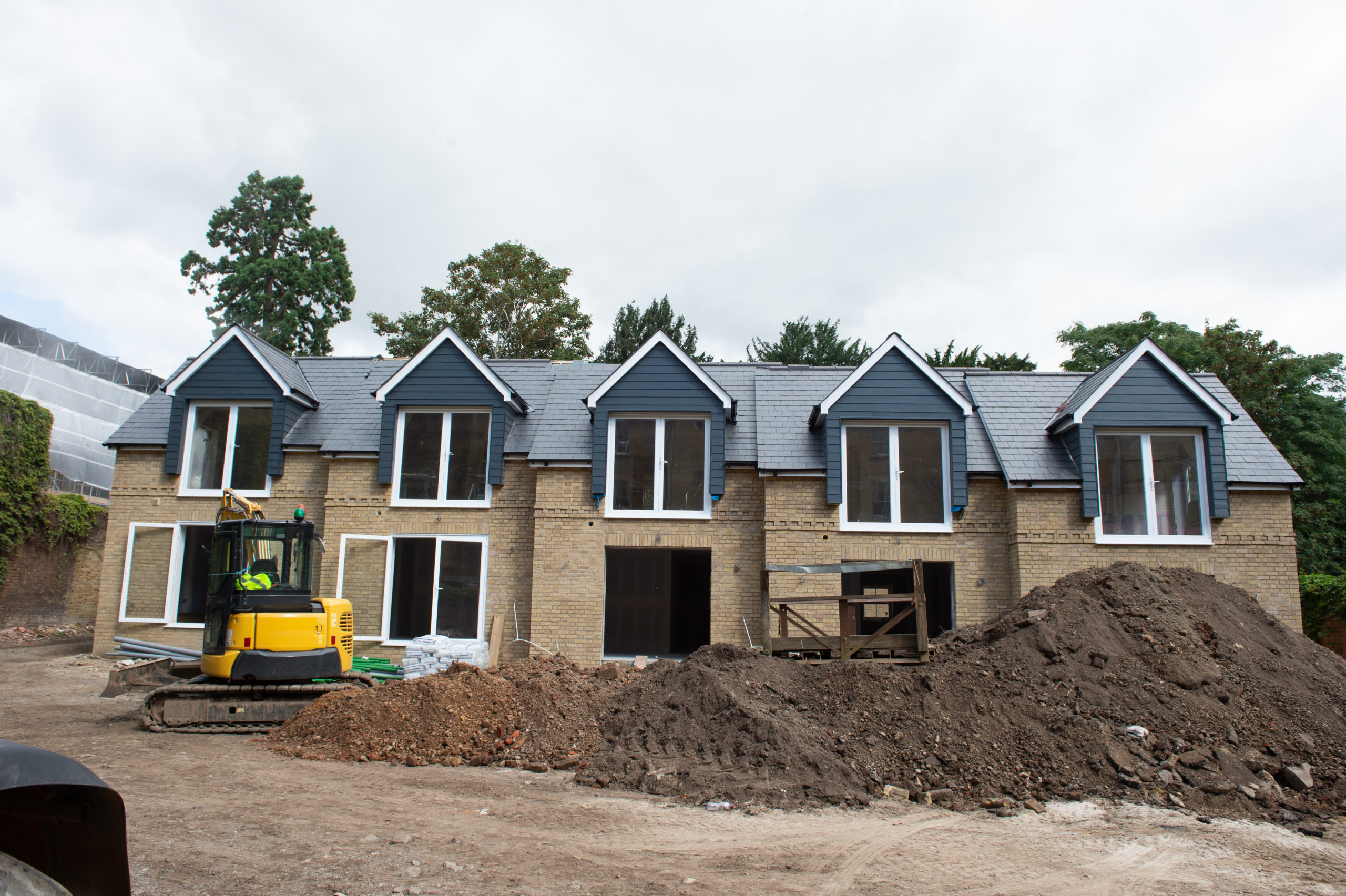 New Build homes Progress at Ambassador Square Cheshunt Herts