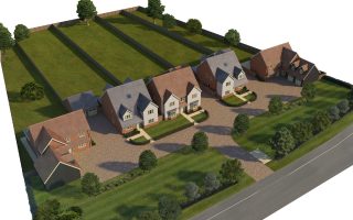 Latest Site 5 Large 3000 sq.ft Detached Houses In Clavering Essex