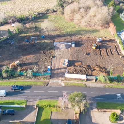 Latest Site in Little Hallingbury Four New Build Detached Houses.