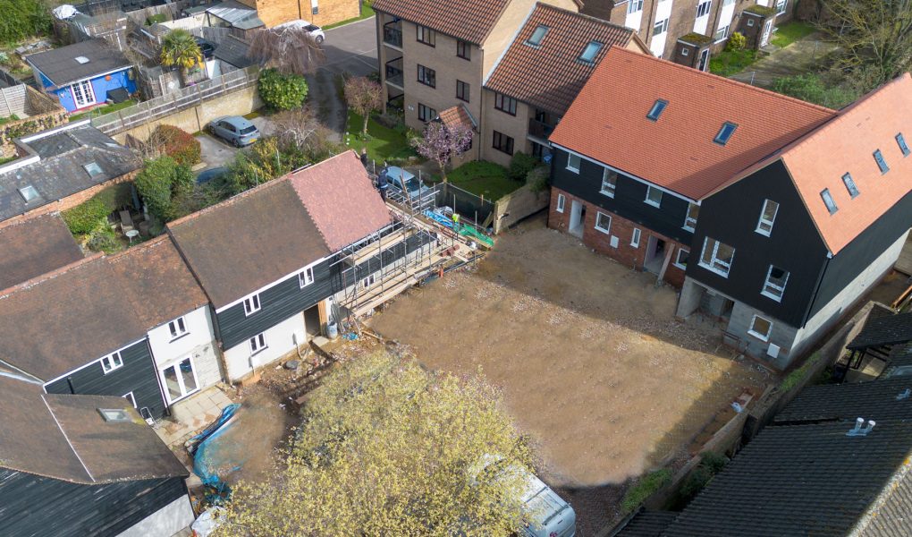 Crib Street development 6 houses