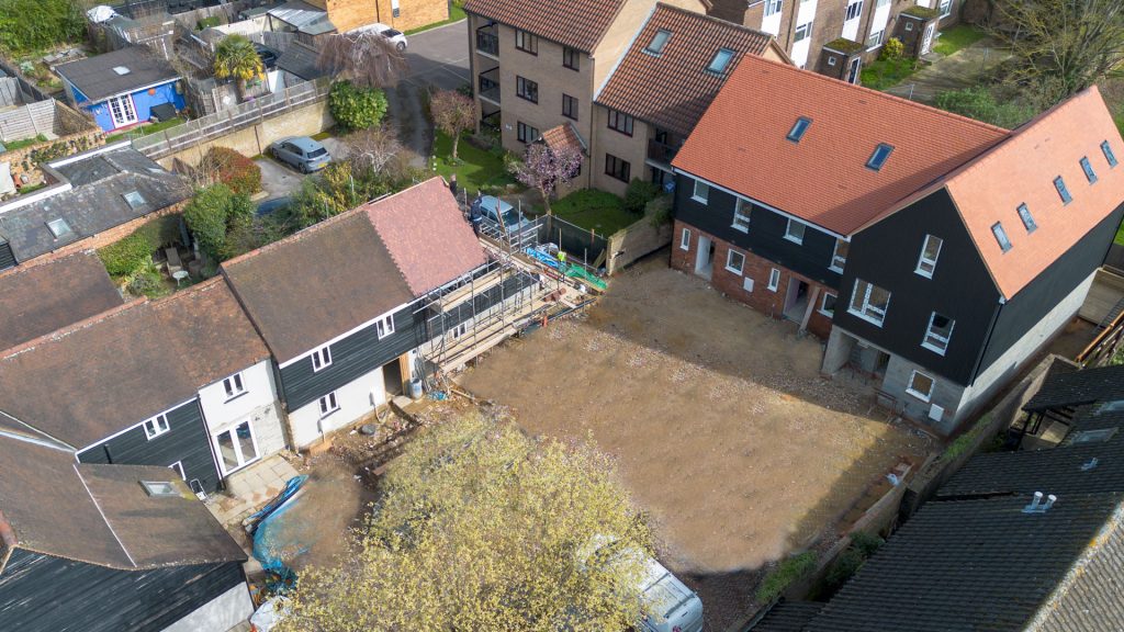 Crib Street development 6 houses